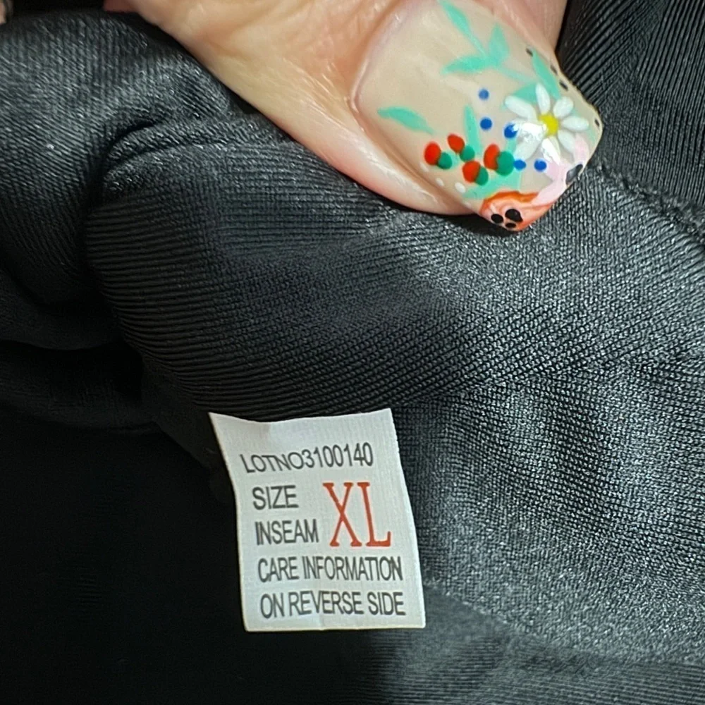 NWOT black monokini leopard rings - size XL - Picture 8 of 9